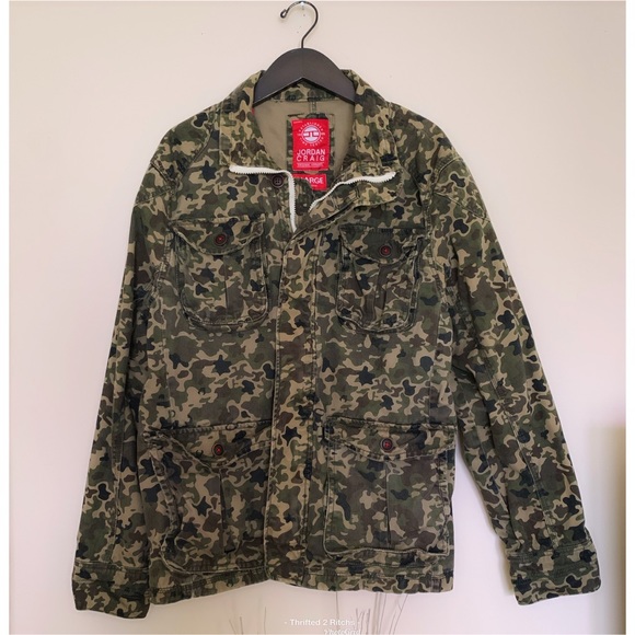 jordan craig camo jacket